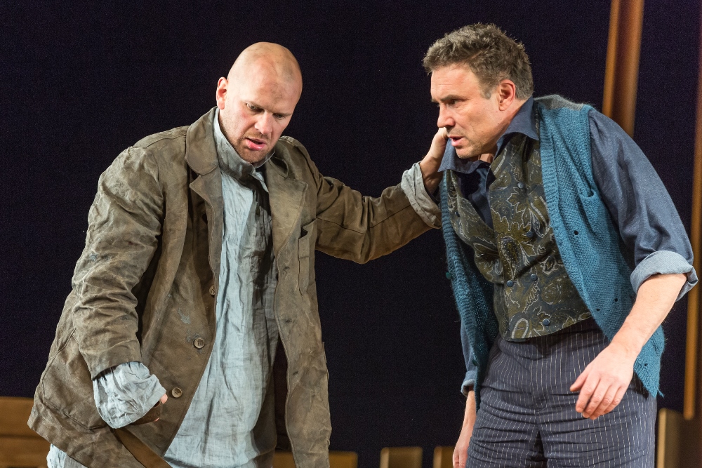 Jegors – Lauris Dzelzītis, Pāvels Fjodorovičs Protasovs – Juris Žagars // Foto – Gunārs Janaitis